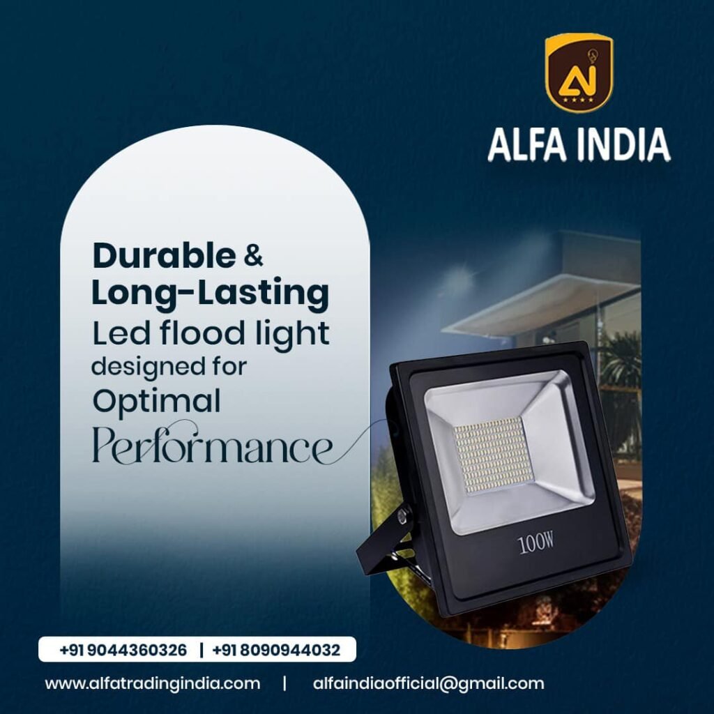 How LED Flood Lights Improve Security Lighting in Commercial Spaces?